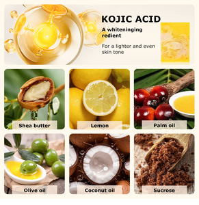 Barra de jabón natural con vitamina C para quitar el aclaramiento del limón para la cara, manos, cuerpo, Limpieza Profunda, jabón de limón Blanqueador - Product Image 3