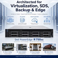 Server Jaringan Dell PowerEdge R750XS DeepSeek Deep Learning Virtualized Database AI 2U Rack Server