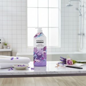 Kerasys Perfume Rinse Violet 1L Fragancia Textura Suave Brillo Intenso Acondicionador Cuidado del Cabello Origen KR Para Todo Tipo de Cabello - Product Image 3