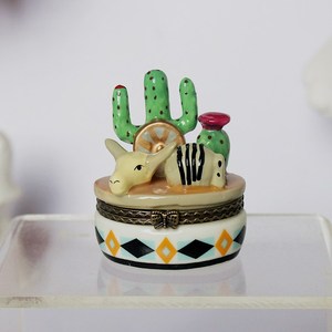 Boîtes <span class=keywords><strong>à</strong></span> bijoux en céramique européennes et américaines, ornements, décorations d'intérieur en céramique peintes <span class=keywords><strong>à</strong></span> la main, boîtes <span class=keywords><strong>à</strong></span> bijoux en céramique exquises - Product Image 6