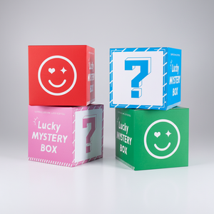 Caja Ciega para Juguetes Coleccionables, Carpetas de Papel con Laminación Mate Personalizadas, Caja de Regalo con Diseño de Dibujos Animados de la Suerte - Product Image 3