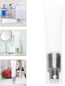 Tube cosmétique multifonction en plastique souple de 15 ml, 30 ml, 50 ml, vide, avec pompe sans air, pour maquillage, crème solaire, crème BB - Product Image 4