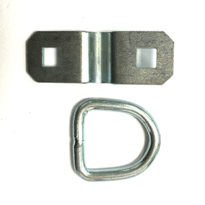 Anillo de amarre pequeño para camión, forjado en zinc, tipo D, para remolque, anclaje de sujeción - Product Image 3