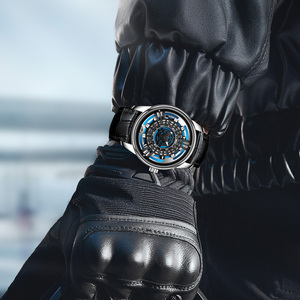 Venta caliente de fábrica de lujo de acero inoxidable reloj mecánico para Hombres Nuevo diseño luminoso manecillas Relojes - Product Image 5