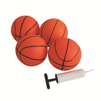 Machine de tir de basket portable en PVC pour 2 joueurs, ensemble d'entraînement intérieur pour enfants, équipement de jeu d'arcade de basket pour enfants