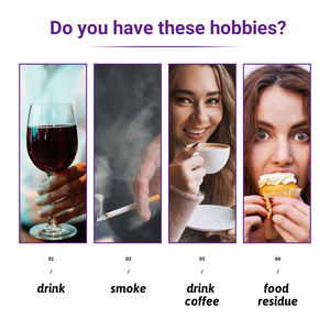 Mousse nettoyante pour les dents West&Month V34, blanchiment des dents, soin des gencives, haleine fraîche, dentifrice en format pression - Product Image 3