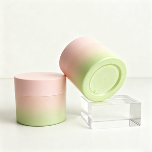 Bán buôn 100ml Matte cảm ứng mềm mại lọ nhựa rỗng PP <span class=keywords><strong>container</strong></span> cho tóc Kem Cơ Thể Bơ Chà bao bì mỹ phẩm - Product Image 1