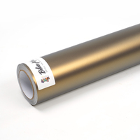 Proveedor de alta calidad Pvc Car Wrap Ghost Metallic Shadow Gold cambio de color rollo de vinilo película de protección para automóviles película tintada para automóviles
