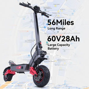 Monopattino Elettrico 1500W*2 con Doppio Motore Brushless ad Alta Potenza, Pneumatici Larghi da 11 Pollici, Batteria al Litio, Autonomia 60km, Velocità 70km/h per Avventure all'Aperto - Product Image 1