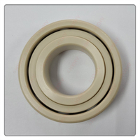 6205 PEEK Races Retainer 9 billes ZrO2 25x52x15mm HXHV roulement à billes en plastique
