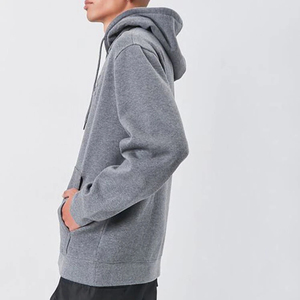 Sweat à capuche Homme Design Vintage Personnalisable Lavage à l'Acide Coton Éponge Polaire Surdimensionné Streetwear Sweat Teint Uni Automne - Product Image 3