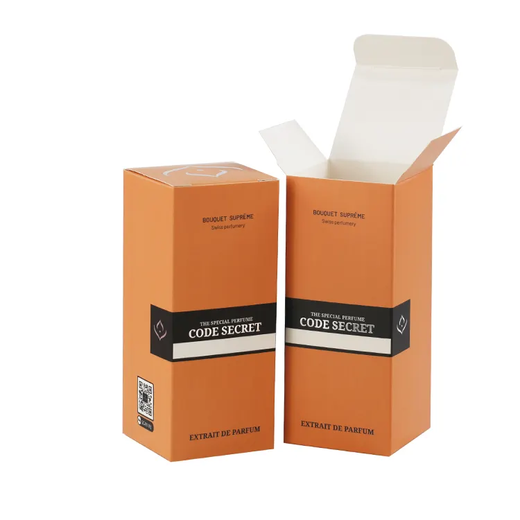 맞춤형 종이 상자 로고 브랜드 인쇄 핫 트렌드 스킨케어/향수/캔들 박스 포장