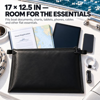 Pochette étanche en TPU HaoRan personnalisable avec logo pour permis de pêche en gros, porte-documents de bateau, pochette pour équipement de bateau