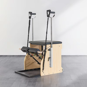 Chaise d'Appoint Pliable en Bois d'Érable pour Studio <span class=keywords><strong>de</strong></span> Yoga et Pilates, Modèle pour la Maison et le Studio - Product Image 6