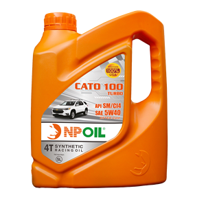 Aceite de motor para automóvil NPOIL CATO 100 TURBO 5W40 4L 5L 6L Aceite base y aditivos premium / Aceite para motor de automóvil / PCMO / Aceite para motor de automóvil de pasajeros - Product Image 3