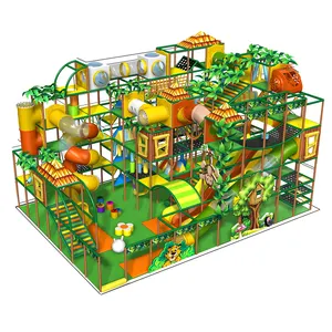 Mint สีเขียว Juegos Infantiles สนามเด็กเล่นในร่มบอลสนามเด็กเล่นสะพานสายรุ้งในร่มเกมสำหรับเด็ก