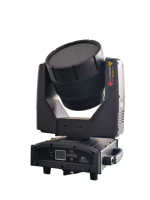 Outdoor IP65 LED Moving Head Beam Light 500W DMX512 Steuerung Themenpark Bühnenlicht