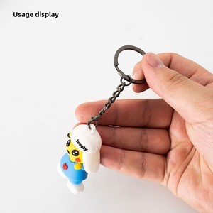 PD550-557 Nouveau Porte-clés Pendentif en Métal Noir 25/30 mm pour Bricolage Bijoux Accessoires DIY Vente en Gros - Product Image 5