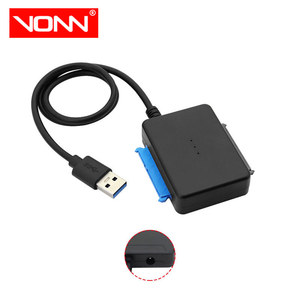 USB3.0 SATA kabel adaptor USB, jaket PVC kapasitas 16TB 150Mbps <span class=keywords><strong>Model</strong></span> baru tampilan LED untuk Hard Drive eksternal Laptop SSD DVD - Product Image 1