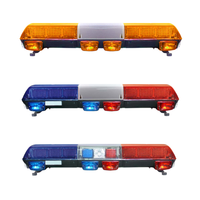 Barra de luces de advertencia LED DE EMERGENCIA ambulancia azul y roja de Venta caliente HS1012