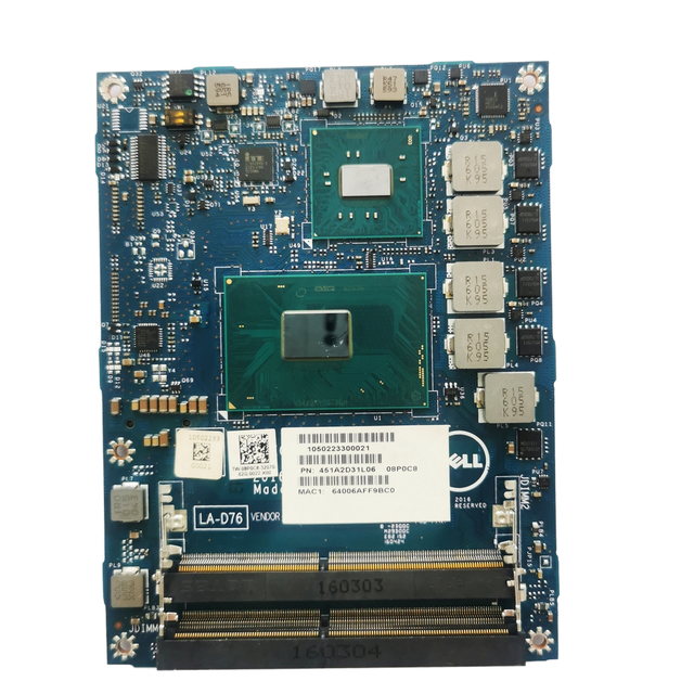 BDX00 LA-D761P 451A2D31L06 Rev 0.3 Industrial Motherboard Embedded CPU Board Module Original Stock 100%testing TW