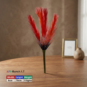 Herbe de la Pampa Artificielle Rouge AFF-Bunch-1.7 {Différentes couleurs disponibles} - Product Image 3