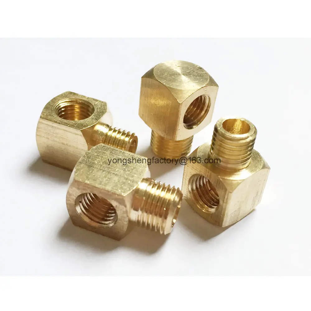 right angle connector 90 Degrees Joint elbow adaptor lubrication fitting M8*1 male thread PPL for 4mm 6mm outer dia tube