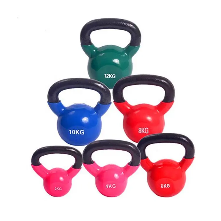 Fitness Gewichtheffen Kettlebells Verstelbare Goedkope Gietijzeren Ketelbellen 12-32Kg Kleur Gecoat Staal Wedstrijd Kettlebell