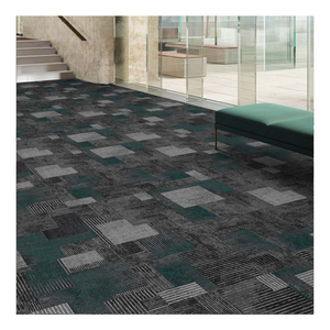 Nhà Máy Giá dày thương mại gạch Thảm 50x50 chống cháy thương mại Nylon Thảm gạch chất lượng cao Nylon 66 PVC ủng hộ - Product Image 4