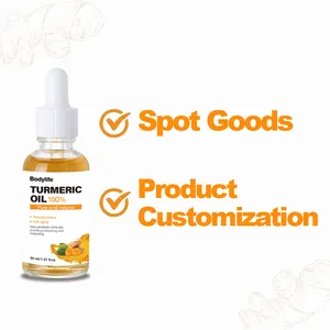 Private Label Face Serum Facial Skin Care Serum Fights Acne Antioxidant Dark Spot Correcting Turmeric Oil