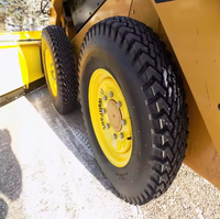GOODMATE 33x12-20 Hochwertige Vollgummireifen aus China für Kompaktlader mit Felge für Bobcat CAT, mit Komfortlöchern, Schwarz