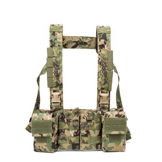 GAF 500d Nylon Adjustable Mulitcam Molle Tactical Chest Rig