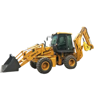 EVERUN ERB30-25 2.5ton Farm Construction Manufactures Small Price New Bucket Mini Loader With Backhoe