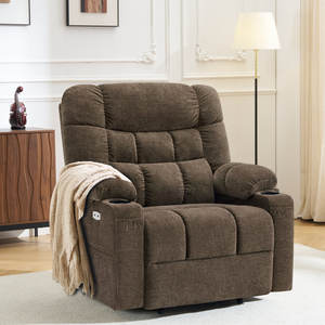 DOSER Moderner Bestseller Elektrischer Massage-Sessel mit Extrabreiter Fußstütze Wärme Unendlich Verstellbar für Rücken und Fußstütze USB - Product Image 3