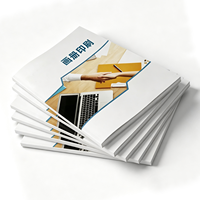 Fabrication sur mesure OEM ODM, vente en gros d'usine, couverture rigide, impression numérique artistique, magazine, catalogue, brochure, carton, carton ondulé