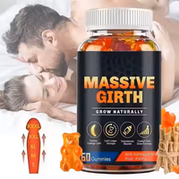 Gummies d'Ashwagandha pour Hommes : Énergie, Force, Endurance, Performance – Complément à base d'Extrait de Racine pour Vitalité et Stabilité