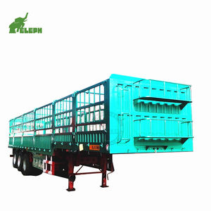 Faire 3 essieux Cargo Utility Remorques Bar Store <span class=keywords><strong>Maison</strong></span> Clôture Semi <span class=keywords><strong>Remorque</strong></span> à vendre - Product Image 2