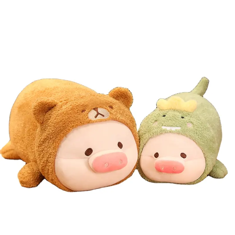 Cerdo suave y gordo, juguetes para abrazar, almohada para niños, lindo juguete de peluche personalizado, animal de peluche para regalos