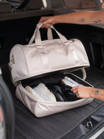 Bolsa de Viaje Personalizada de Gran Capacidad, Unisex, Ideal para Viajes de Fin de Semana, Poliéster Ligero con Cierre de Cremallera