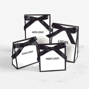Csmd đen xung quanh hộp in màu đen cá nhân logo trên Hộp quà tặng tùy chỉnh tông trắng ủng hộ đám cưới hộp cho cửa Quà Tặng - Product Image 1