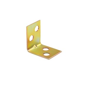 Support d'angle en acier galvanisé à 90 degrés, couleur zinc, pour quincaillerie de mobilier - Product Image 4