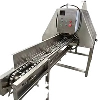 Automatische roestvrijstalen ananas snij- en schilmachine voor fruitverwerkingsfabrieken
