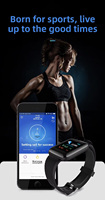 Montre connectée Android IP67 avec surveillance de la fréquence cardiaque, de la pression artérielle, de l'oxygène et du sommeil, écran TFT, autonomie de 5 à 10 jours