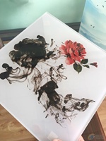 Kualitas bagus CMYK kaca suhu tinggi tinta cetak Digital keramik tinta cetak Inkjet