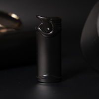 Vp Classic Single Fire Red Flame Briquet Logo personnalisé Allume-cigare Coupe-vent Briquet gonflable d'extérieur