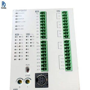 Controlador Lógico Programable (PLC) Industrial Modelo DVP28SV11T2, Unidad de Control de Automatización Modular para Sistemas y Producción en Fábricas - Product Image 1