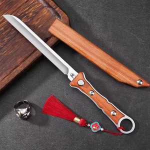 Cuchillo para frutas de exterior, cuchillo doméstico para carne, de alta dureza y afilado, cuchillo para carne de ternera y cordero mongol. - Product Image 3