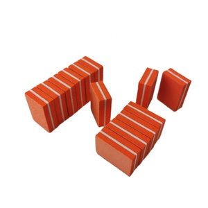 Lime à ongles orange en gros d'usine, bloc de polissage à ongles jetable, mini polissoir à ongles - Product Image 5