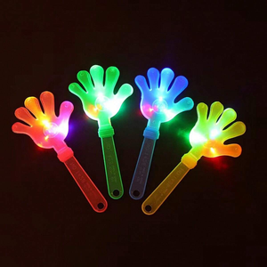 MADESHINE Vente en gros personnalisé Party Noise Makers Concert Light up Toys Led Clignotant Enfants Cheer Hand Clapper avec impression LOGO - Product Image 1