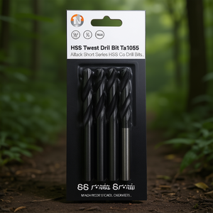 Foret hélicoïdal HSS TA1055, série courte noire, forets HSS-Co - Product Image 3
